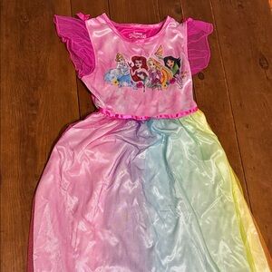Disney Princess Fuchsia Multi color Dress Up  Attire